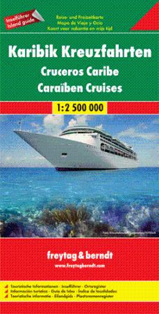 【中古】 Beginner’s Guide To The Caribbean Maps - Tourism maps - Caribbean Cruises